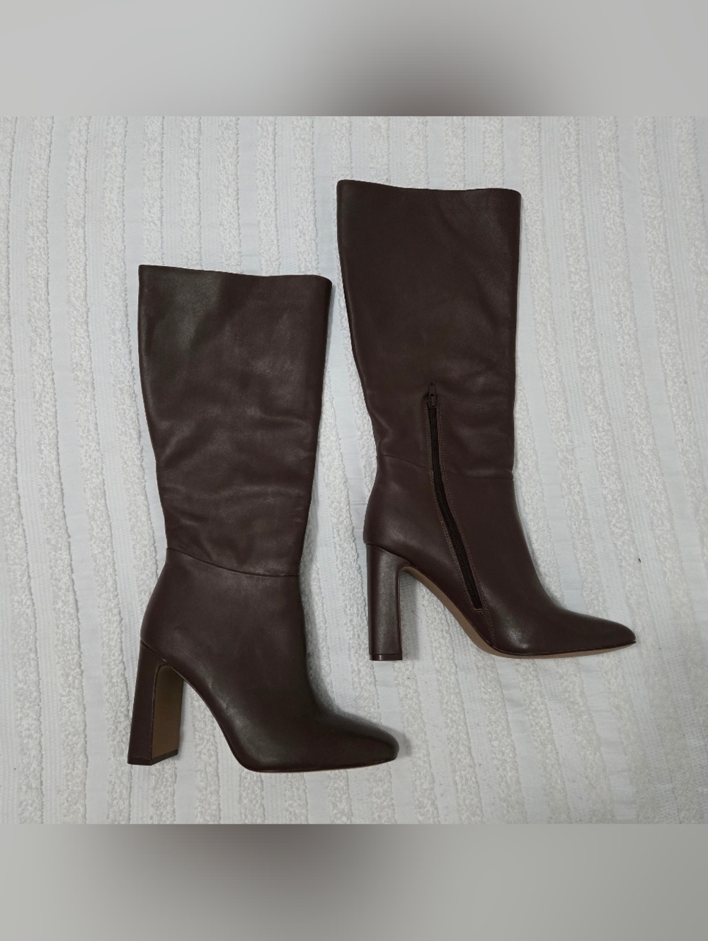 Steve Madden Ally Knee High Boots - Brown